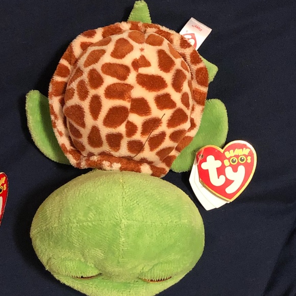NEW Ty Beanie Boo turtle Zippy - Picture 4 of 6